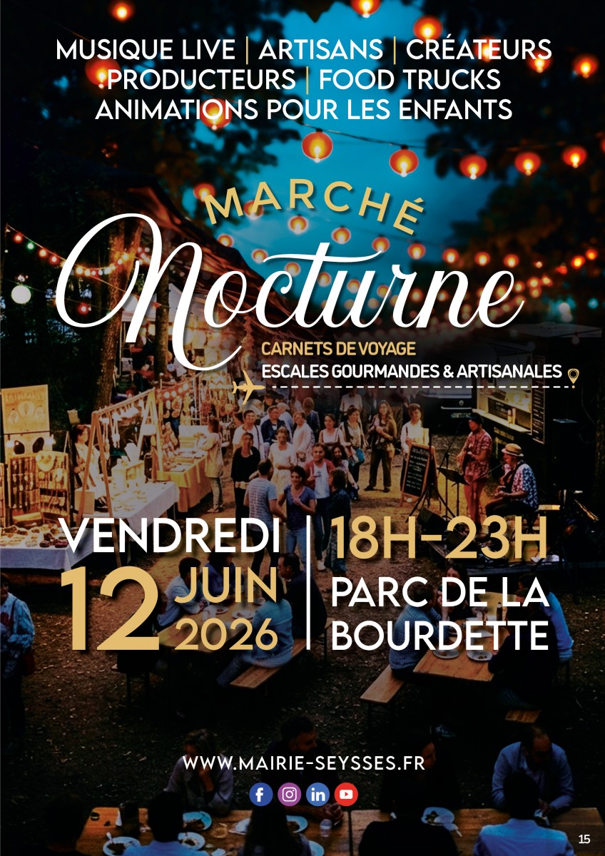 Marché nocturne - Carnet de voyage